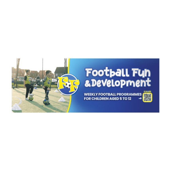 FF&D PVC Free Banner 1.55m x 54.7cm