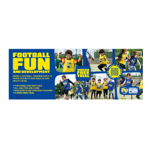 FF&D PVC Banner 1.55m x 54.7cm