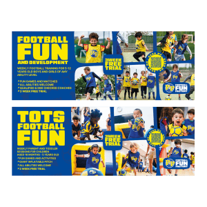 PVC Banner 2 Pack (FF&D & Tots)