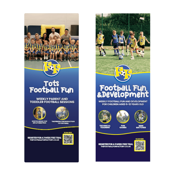 Roller Banner 2 Pack (FF&D & Tots)