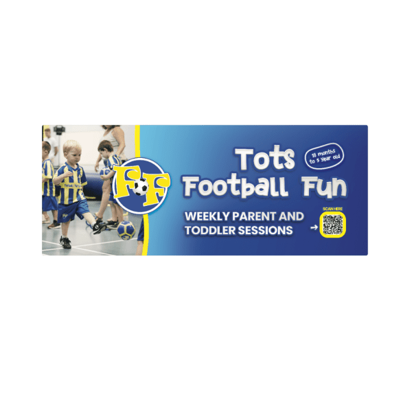 Tots PVC Free Banner 1.55m x 54.7cm