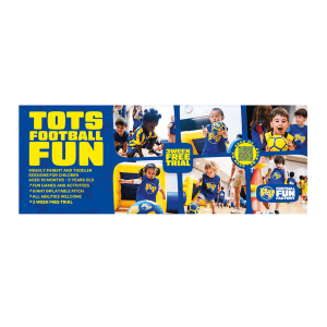 Tots PVC Banner 1.55m x 54.7cm